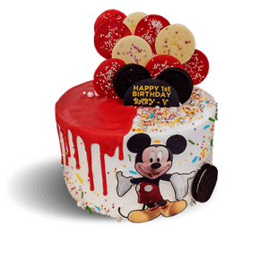 Half Drip Theme Cakes
