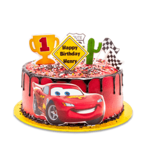 Cars Theme Cake