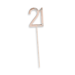 Rose Gold 21 Topper