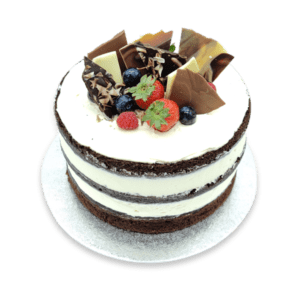 Naked Choco Vanilla Cake