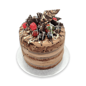 Vegan Choco Berry Cake
