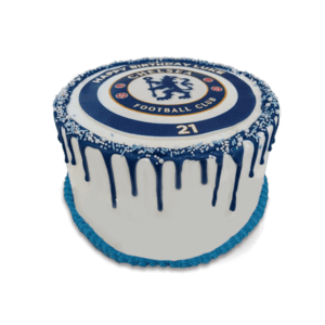 Edible Image Drip Cake