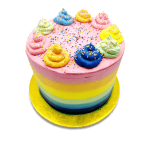 Pastel Rainbow Cake