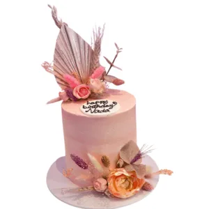 Elegant Flower Cake