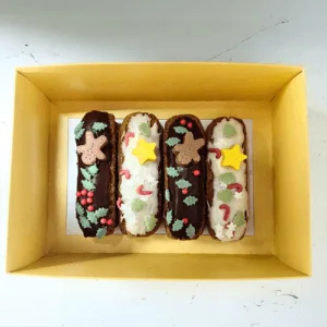 Holiday Cheer Éclairs