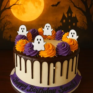 Halloween Ghost cake