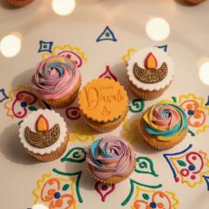 Diwali Themed Cupcakes