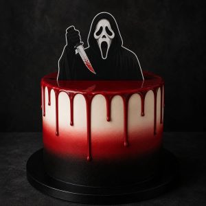 Scream Ghostface Halloween Cake