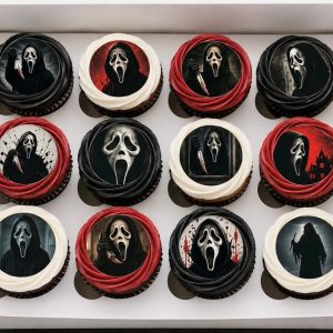 Scream Ghostface Cupcakes
